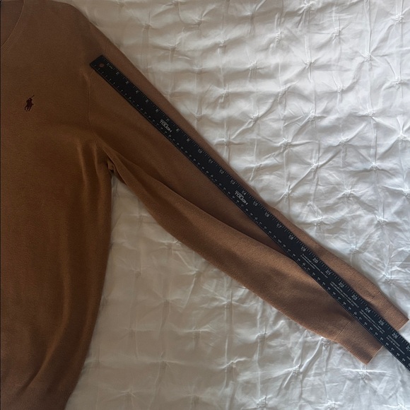 NWOT Men's XL Polo Ralph Lauren Pima Cotton V Neck Sweater - Picture 9 of 12